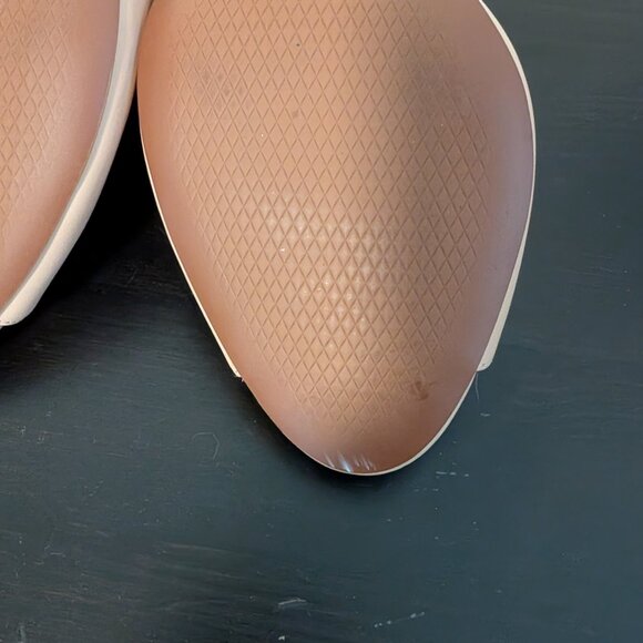 Cream Cole Haan Peep-Toed Heels, Size 7.5 - Picture 7 of 8